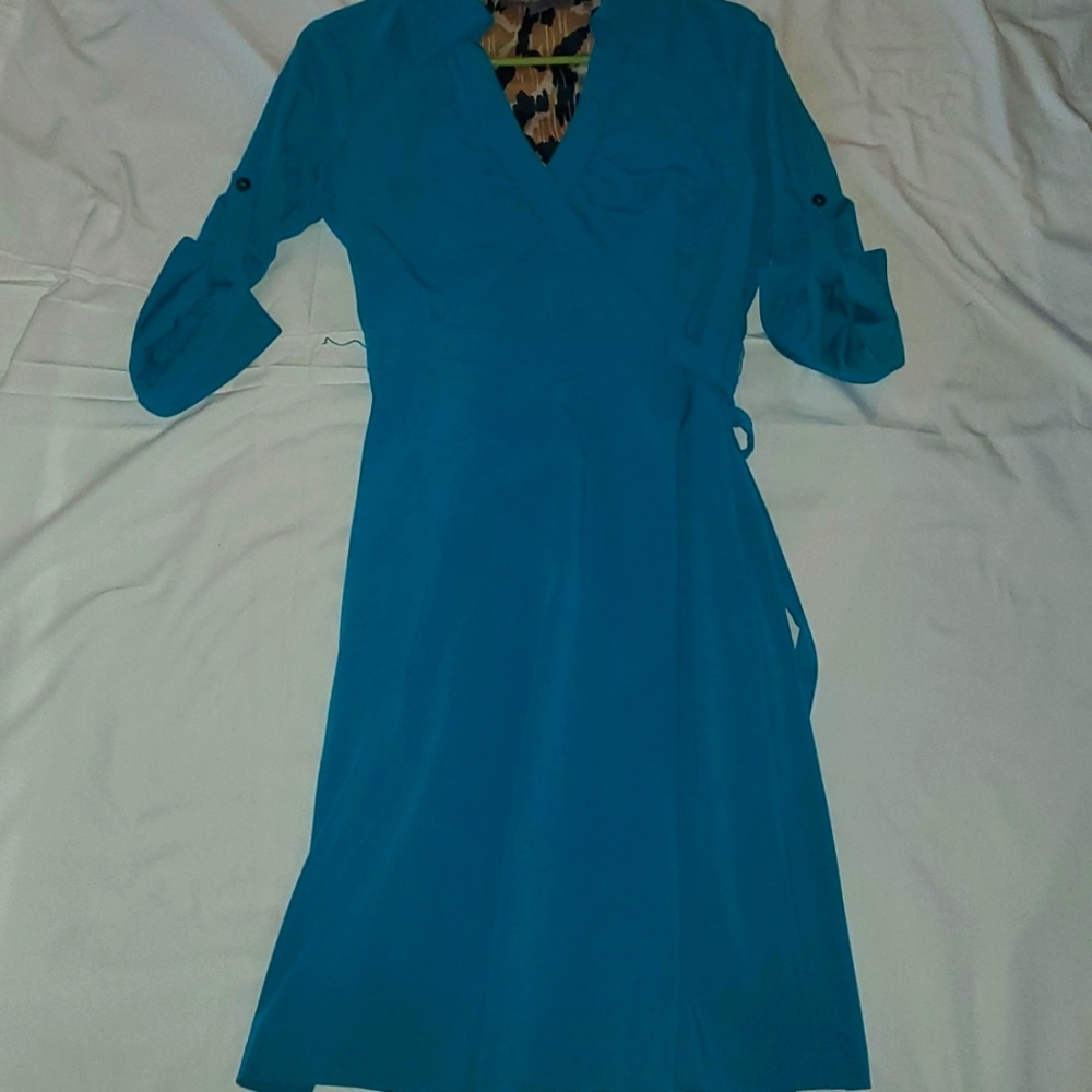 Blue donna rico new your dress